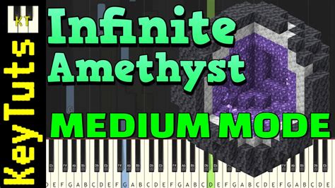 Infinite Amethyst Minecraft By Lena Raine Medium Mode Piano