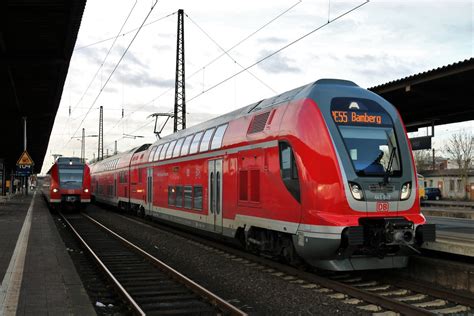 DB Regio 445 043 Am 07 01 18 In Hanau Hbf Als RE55 Nach Bamberg