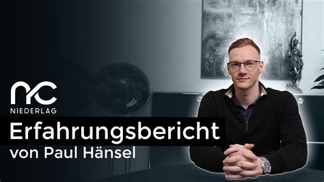 Schäfer Soine Erfahrungsbericht Paul Hänsel Niederlag Consulting