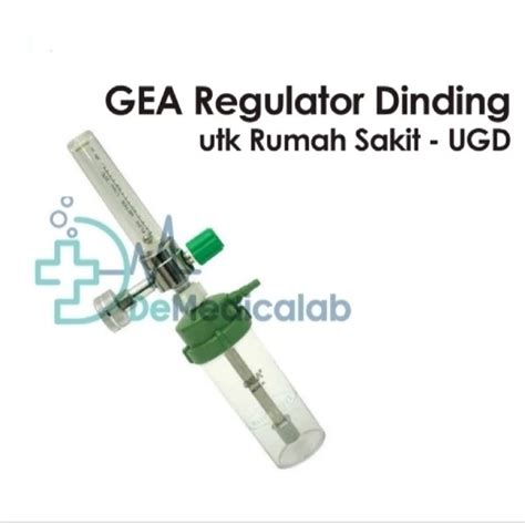 Jual Regulator Oksigen Dinding Wall Regulator Oxygen Gea Yr