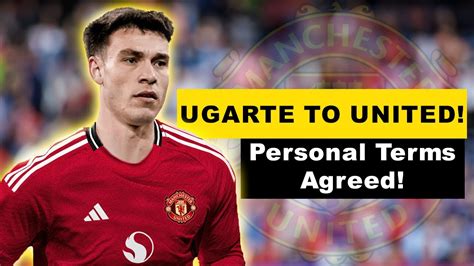 Manchester United S New Midfield Sensation Ugarte Signs Personal Terms Youtube