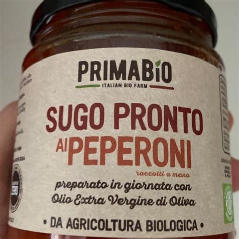 Primabio Sugo Pronto Ai Peperoni Review Abillion