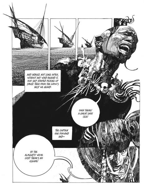 Sergio Toppi Graphic Novel Illustration Comic Drawing Comic Layout