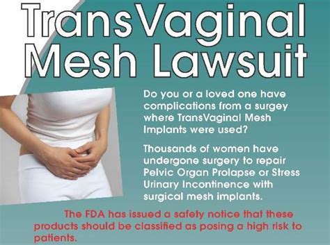 11 April 2018 Best Lawyer For Your Vaginal Mesh Lawsuit