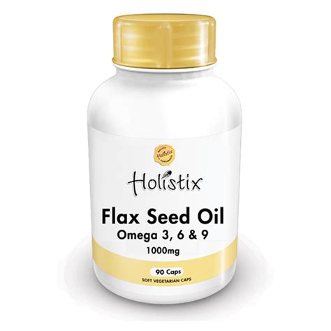 Flax Seed Oil 1000mg 90 Veg Softgel