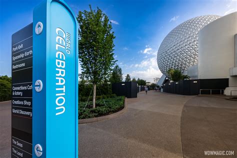 New Wayfinding Signage Arrives At World Celebration In Epcot