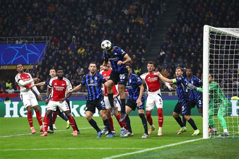 Inter 1 0 Arsenal Player Ratings Calhanoglu Is Everwhere Bisseck And