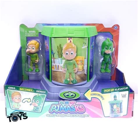 Pj Masks Gekko Transformation Playset Pjmasks Shopee Singapore