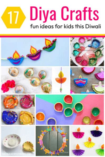 17 Creative Diya Crafts for Kids – Flexiplan Online