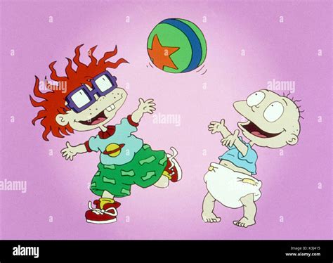 RUGRATS RUGRATS charatcers Chuckie Finster, Tommy Pickles Stock Photo ...