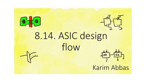 Asic Design Flow Chart Design Talk