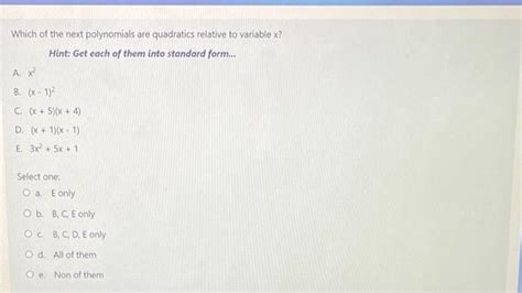 Solved X 5 X 4 X 1 X1 3x2 5x 1 Lect One A Eonly B Chegg