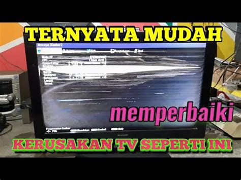 Cara Ganti Polarizer Tv Lcd Youtube