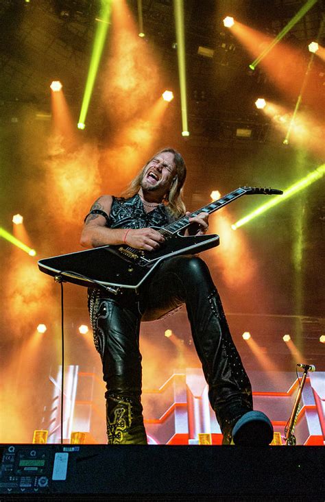 Richie Faulkner-Judas Priest Photograph by Gary Peterson - Pixels