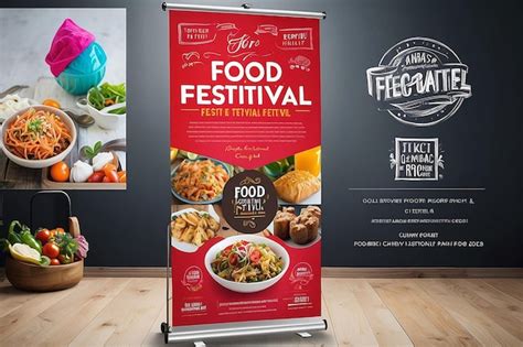 Premium Photo Savor The Flavor Food Festival Poster Banner