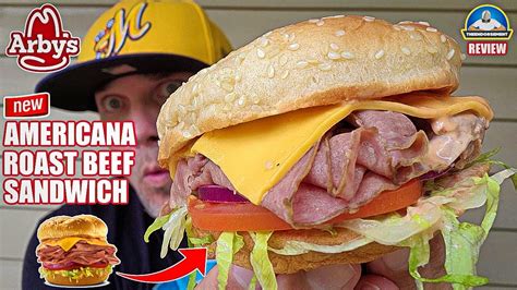 Arby S Americana Roast Beef Sandwich Review Theendorsement YouTube