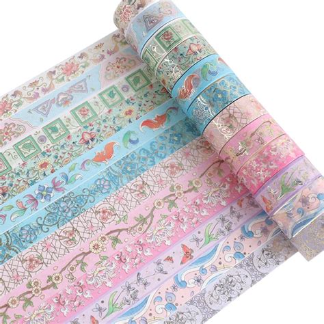 Washi Band Set St Cke Dekorative B Nder Schule Liefert Blume Masking