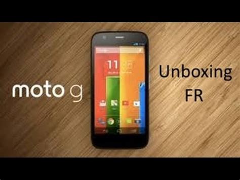 Unboxing Motorola Moto G Fr Youtube