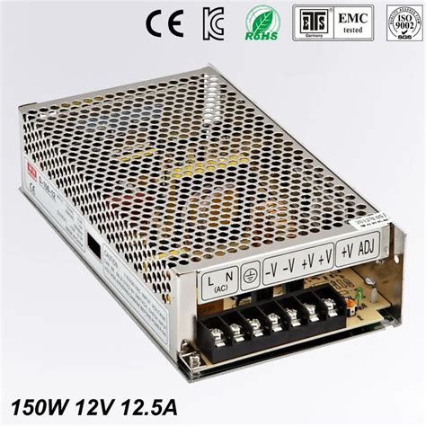 150W 12.5A 12 V Adjustable Smps Power Supply 12V Transformer 220v 110v ...