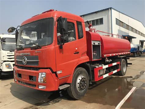 Dongfeng 4X2 LHD Rhd Export Water Tank Fire Fighting Truck With Cummins