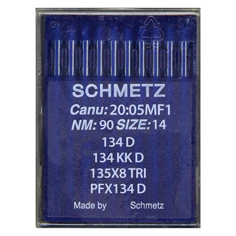 10pk Schmetz 134 D Industrial Needles