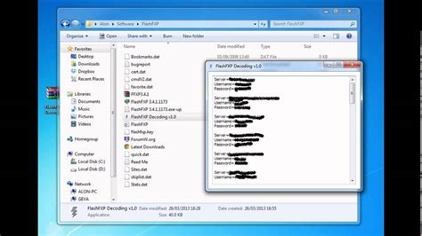 Flashfxp Decoding Password Youtube