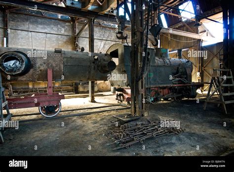 Mechanical Workshop Eritrean Railways From Asmara To Massawa Eritrea