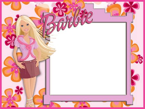Template Barbie Box Png