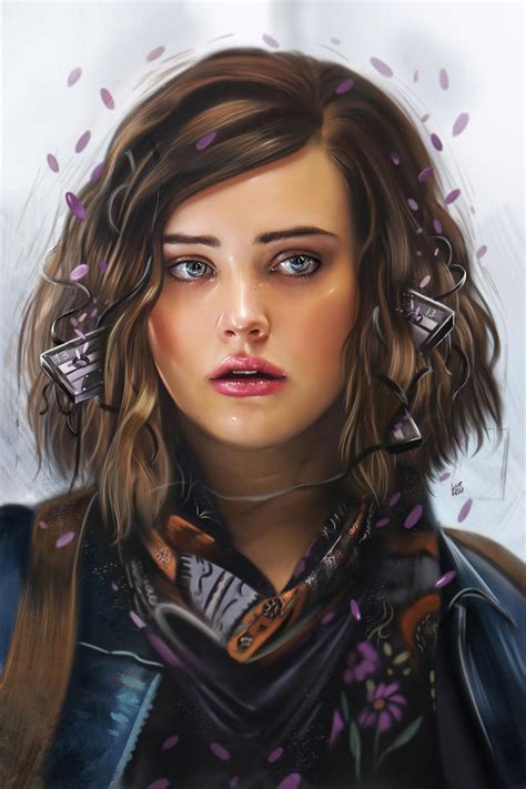 13 Reasons Why Netflix Tv Series Illustration By Vurdem On Deviantart