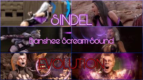 Mortal Kombat Sindel Banshee Scream Sound Evolution YouTube