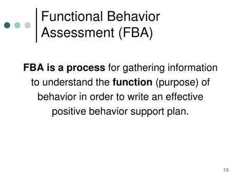 PPT Functional Behavioral Assessment PowerPoint Presentation Free