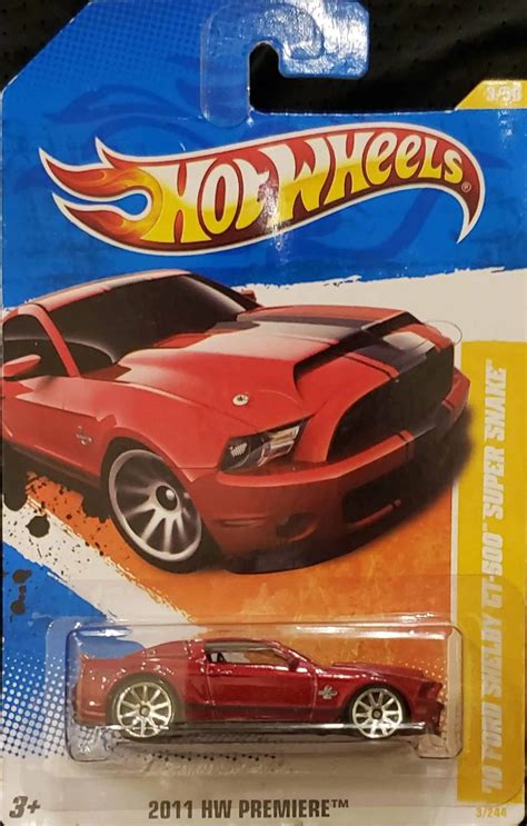 Hot Wheels Premiere Ford Shelby Gt Super Snake Universo Hot