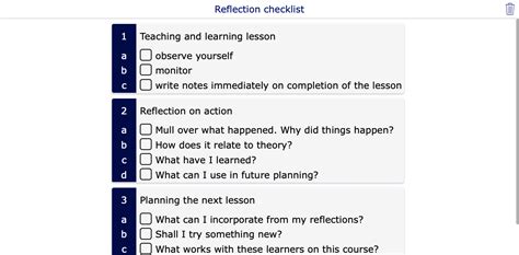 Reflection In And On Action Teacher Reflection Reflection Teaching