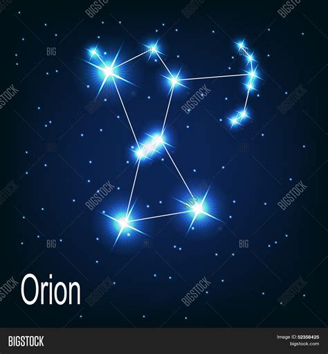 Constellation Orion Vector And Photo Free Trial Bigstock