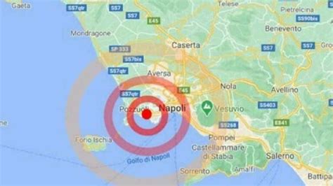 Terremoto A Napoli Oggi Scossa Nel Pomeriggio Ai Campi Flegrei