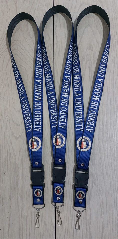 Ateneo De Manila University Id Lace Lanyard Lazada Ph