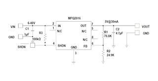 MPQ2016DD AEC1 LF P Monolithic Power Systems Mps LDO Voltage