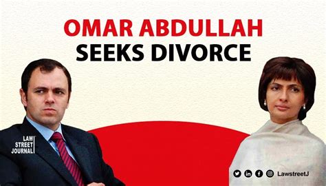 Living Separately For 15 Years Marriage Dead Omar Abdullah Seeks