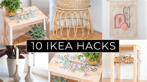 5 Minuten IKEA Hacks einfachsten schnellsten IKEA DIY Möbel