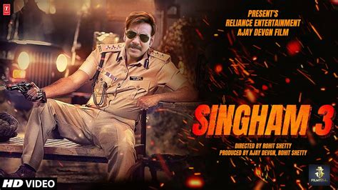 Singham 3 Official Trailer Interesting Update Ajay Devgn Salman