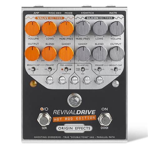 Origin Effects Revival Drive Hot Rod Edition Delicious Audio