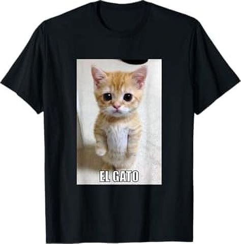 El Gato Meme Sad Crying Cat Munchkin Kitty Meme T Shirt