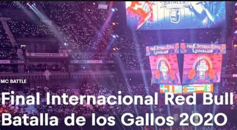 Red Bull Batalla De Los Gallos 2020 En Vivo Online Horario Y Donde Ver