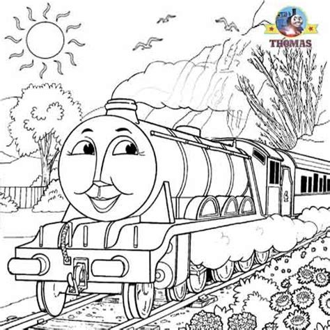 Gordon The Train Coloring Pages