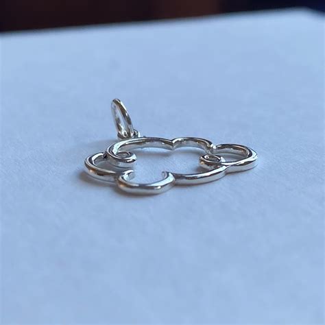 Cloud Charm 925 Sterling Silver Pendant Charmarama