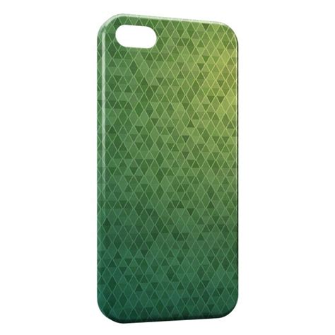 Coque IPhone 4 4S Damier Vert Design Pixypia