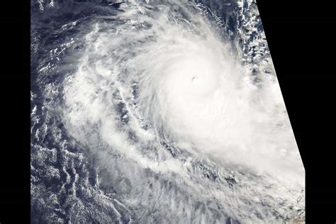 NASA S Aqua Satellite Observes Tropical Cyclone Ernie Intensify