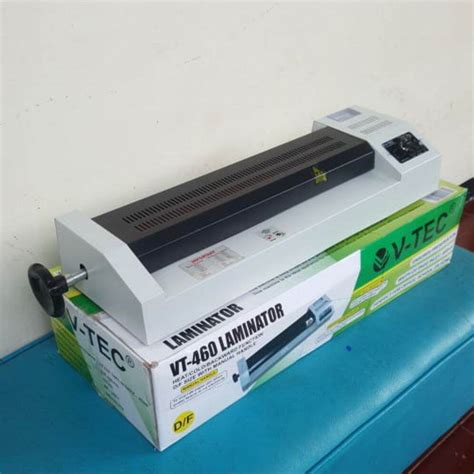 Mesin Laminasi Panas Dingin Vtec Alat Laminator A4 F4 A3 A2 V TEC Roll