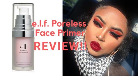 E L F Poreless Face Primer Review Mercylove Youtube