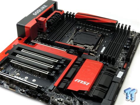 MSI Gaming X99A GODlike Gaming Extended ATX Intel Motherboard Atelier